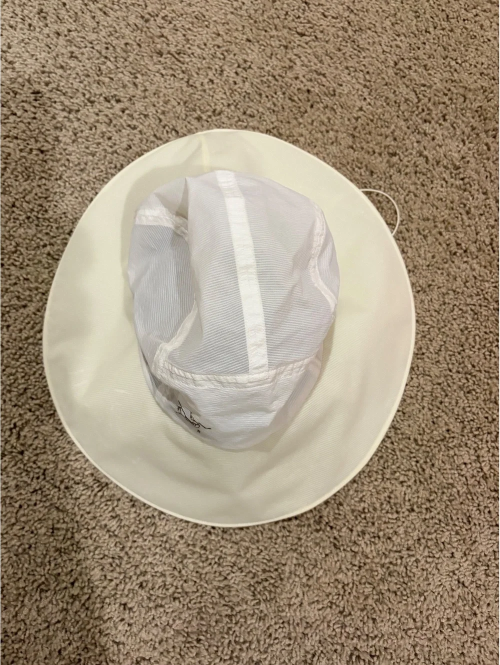 Arc'teryx Aerios Shade Hat off white wide-brim design breathable material L - XL